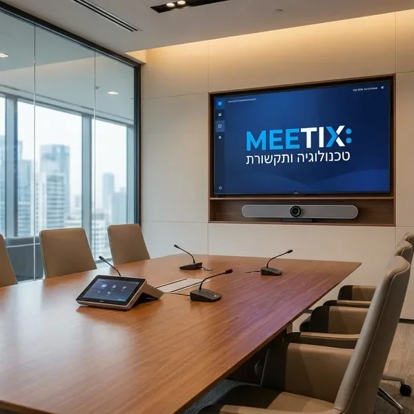 מערכת וידאו לחדר ישיבות מתקדמת
